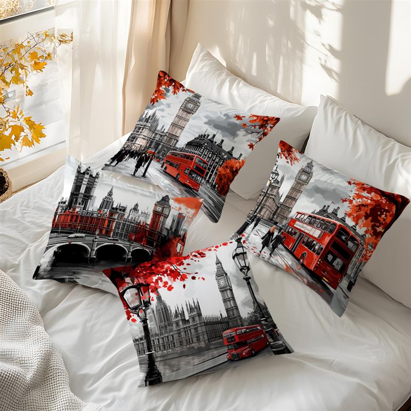 Home Textiles London - Short plush material pillowcaseHome Decor London