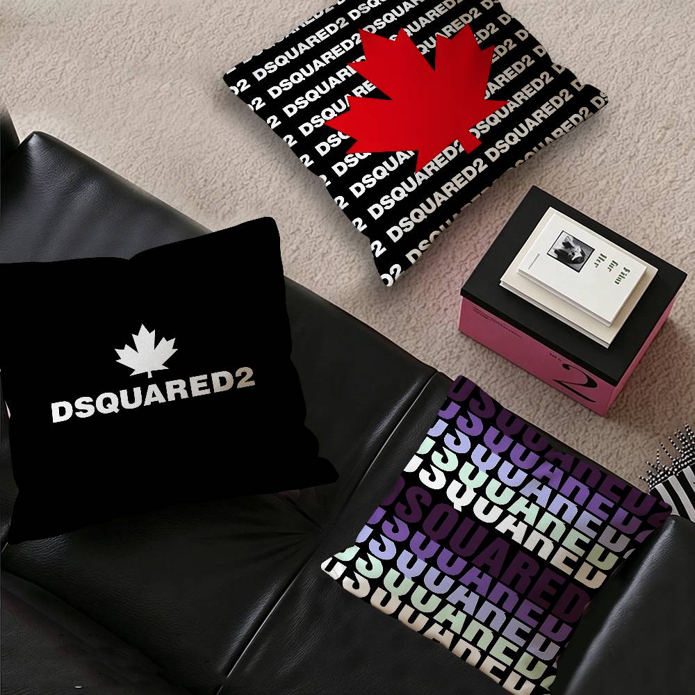 Home Textiles Logo - LOGO D-Dsquared2 Cushion Cover Pillow Cover