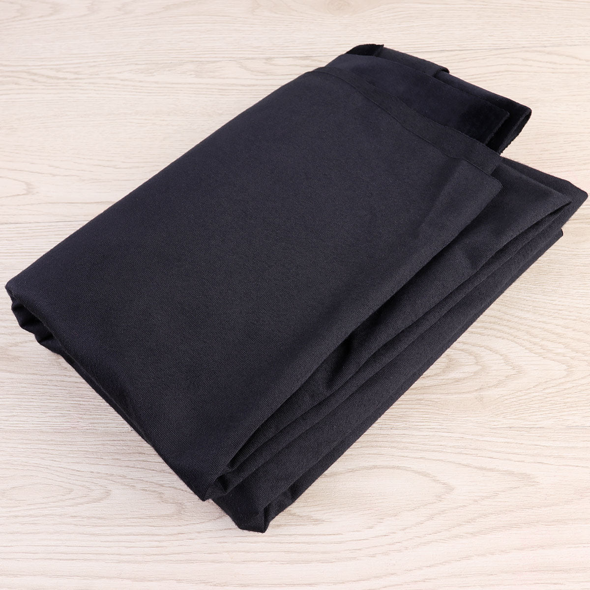 Home Textiles And Decor - Black Single Side Lint Flannelette Fabric