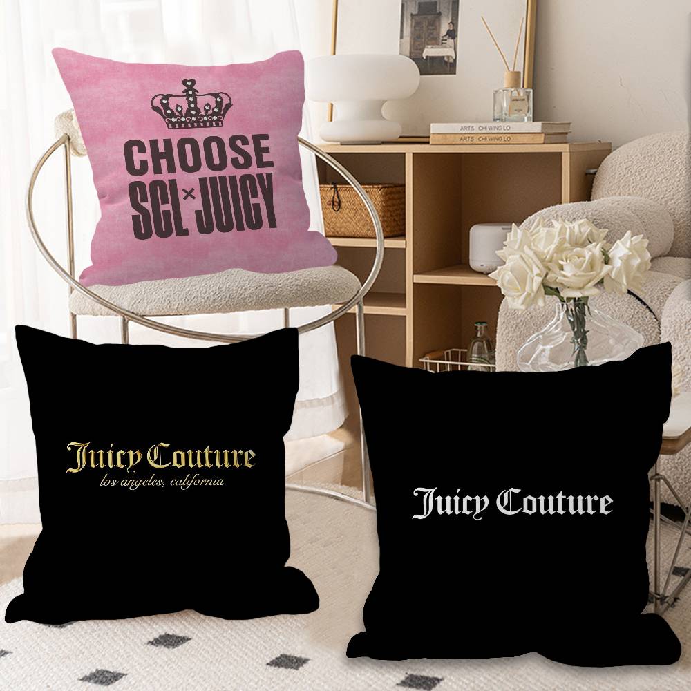 Home Textiles Logo - J-Juicy logo C-CoutureS-S Personalized Pillow Dust