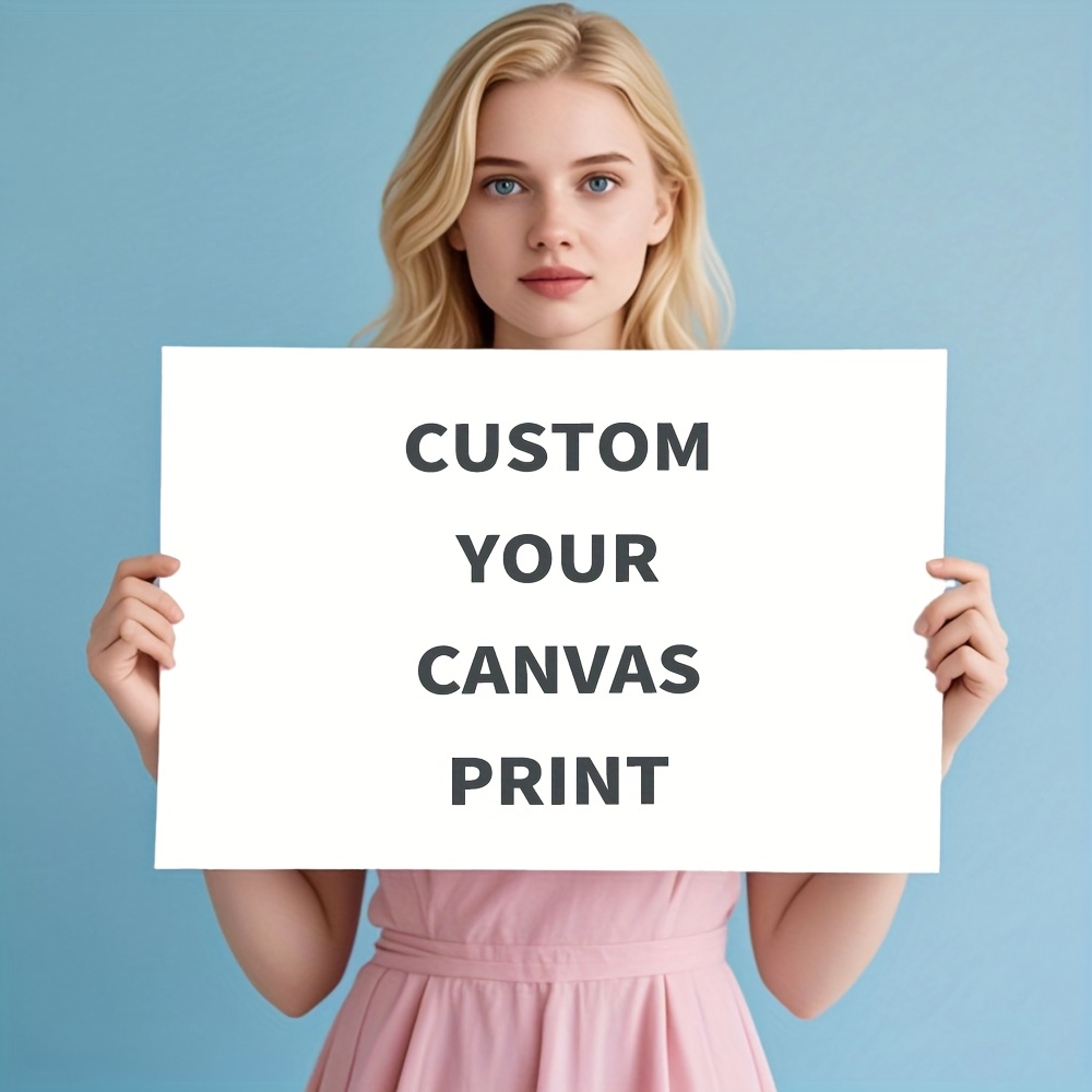 Home Textiles And Decor - Custom Canvas Print with Your Photo