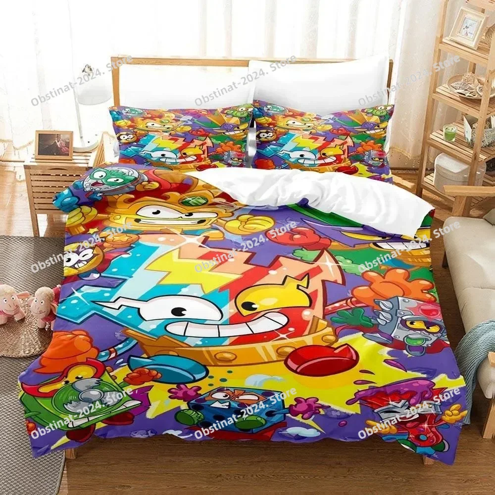 Home Textiles Bedding - 3D Print Anime Super Zings Bedding