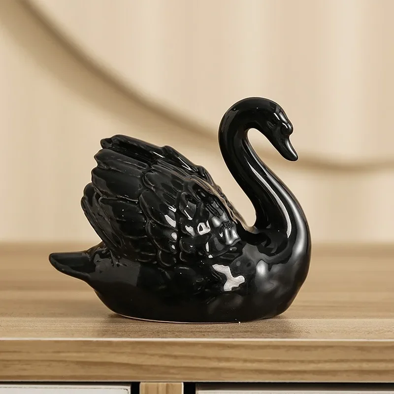Couple Swan Ceramic Jewelry Cr - Xt Home Textiles review and price