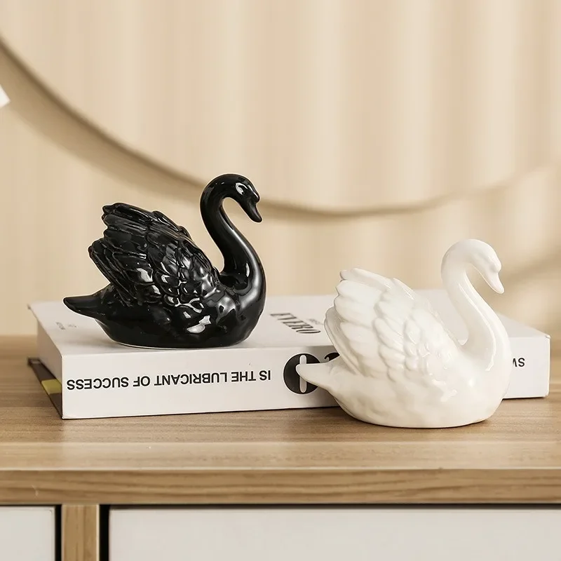 Couple Swan Ceramic Jewelry Cr - Xt Home Textiles review and price