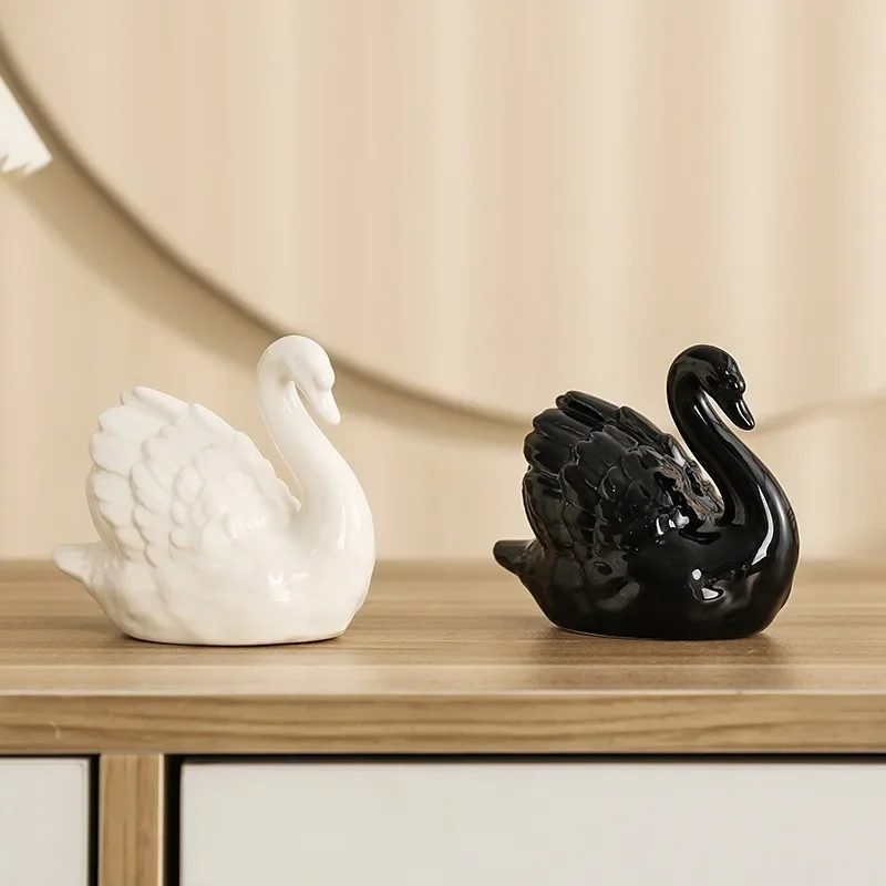 Couple Swan Ceramic Jewelry Cr - Xt Home Textiles review and price