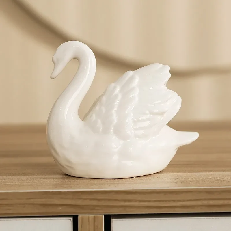 Couple Swan Ceramic Jewelry Cr - Xt Home Textiles review and price