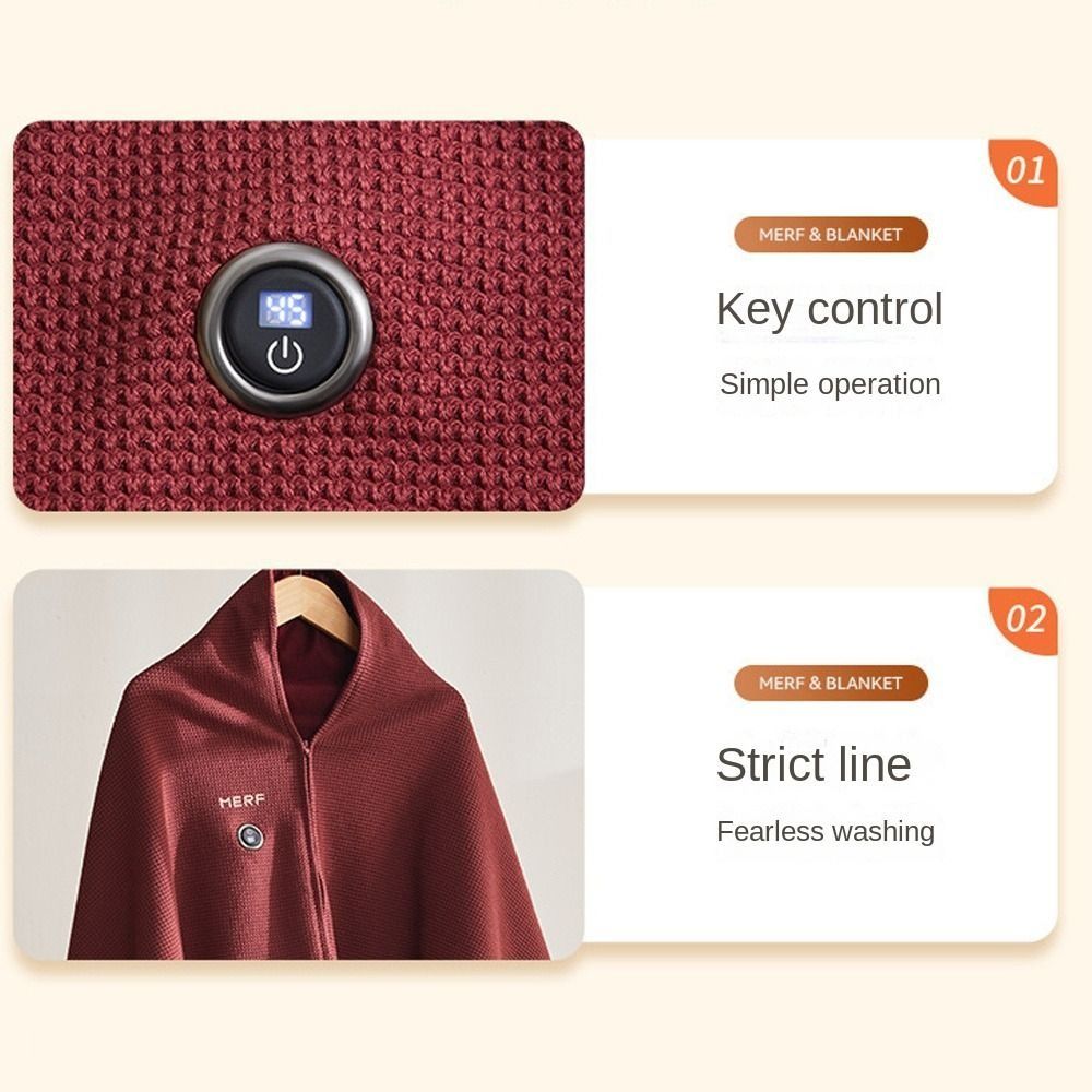 Fashion Wearable USB Electric  - Electric Blanket Heated review and price