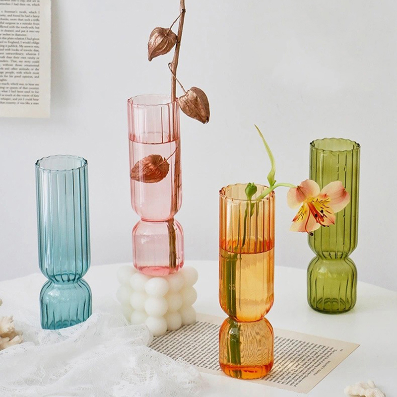 Nordic Glass Vase Small Glass  - Xt Home Textiles review and price
