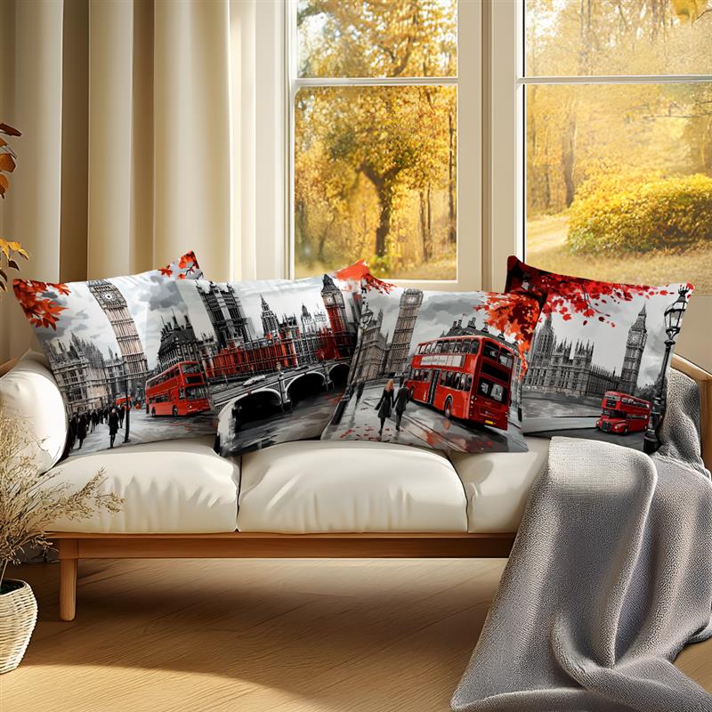Short plush material pillowcas - Home Textiles London review and price