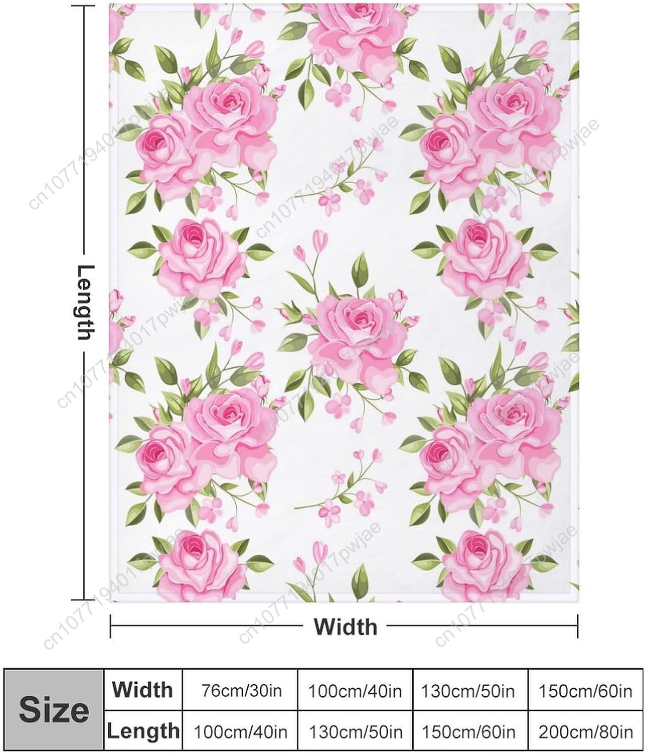 Pink Flower Throw Blanket Flor - Home Textiles And Decor review and price