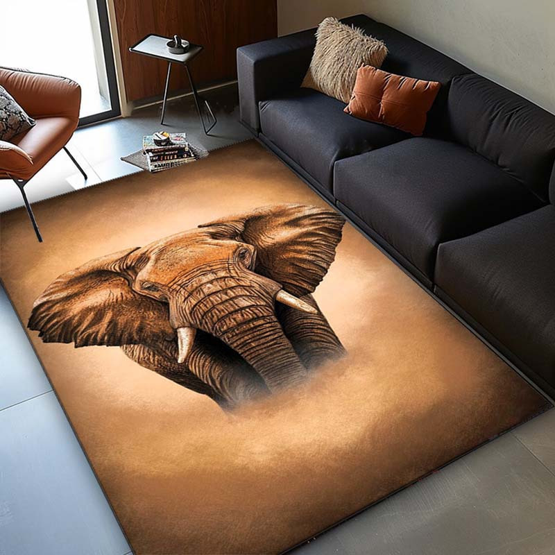 Elephant Portrait Rug for Safa - Your Home Textiles review and price