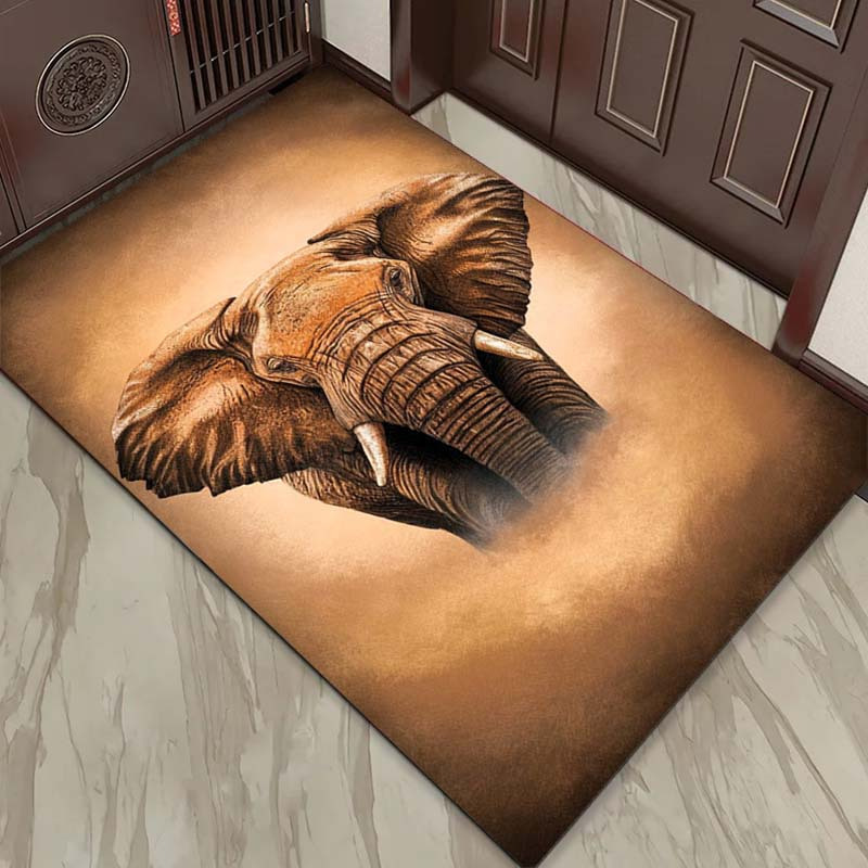 Elephant Portrait Rug for Safa - Your Home Textiles review and price