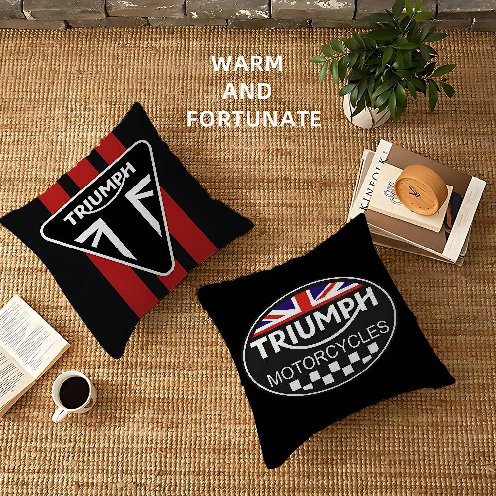 T-Triumphs Logo Pillow Covers  - Home Textiles Logo review and price