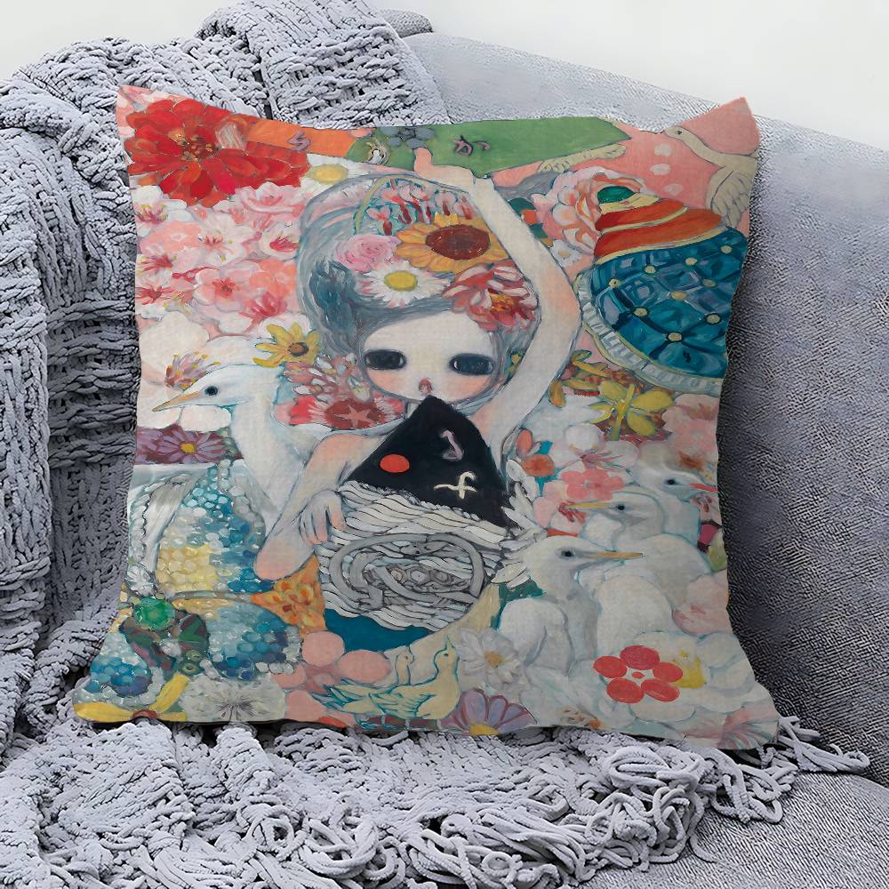 Aya Takano Cartoon pillow cove - Aya Home Textiles review and price