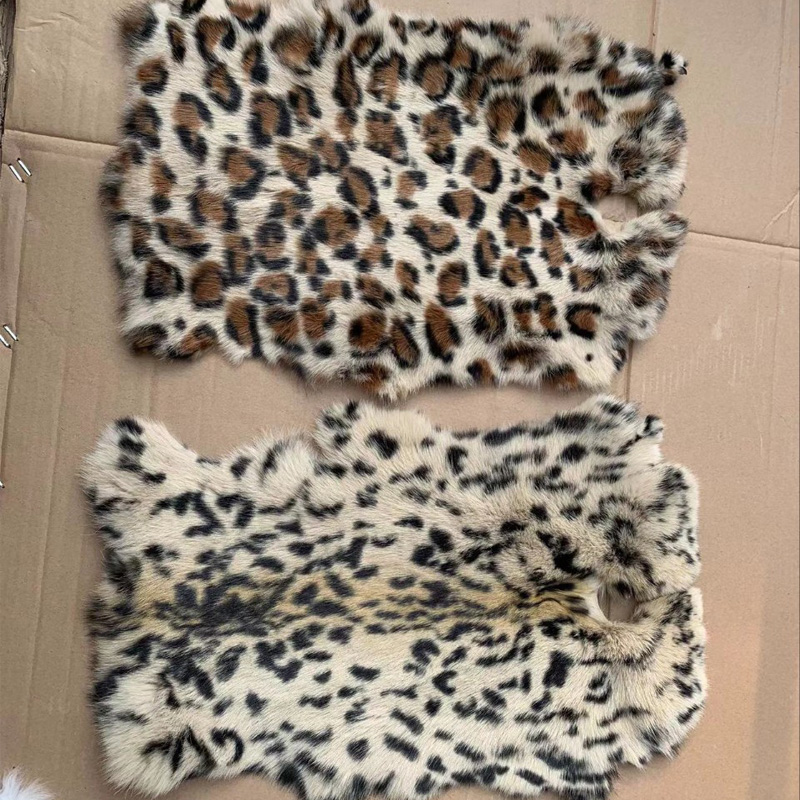 1pc Nature Real Rabbit Fur Leo - Home Textiles Sale review and price