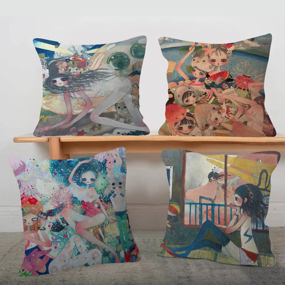 Artist Aya Takano Pillow Case  - Aya Home Textiles review and price