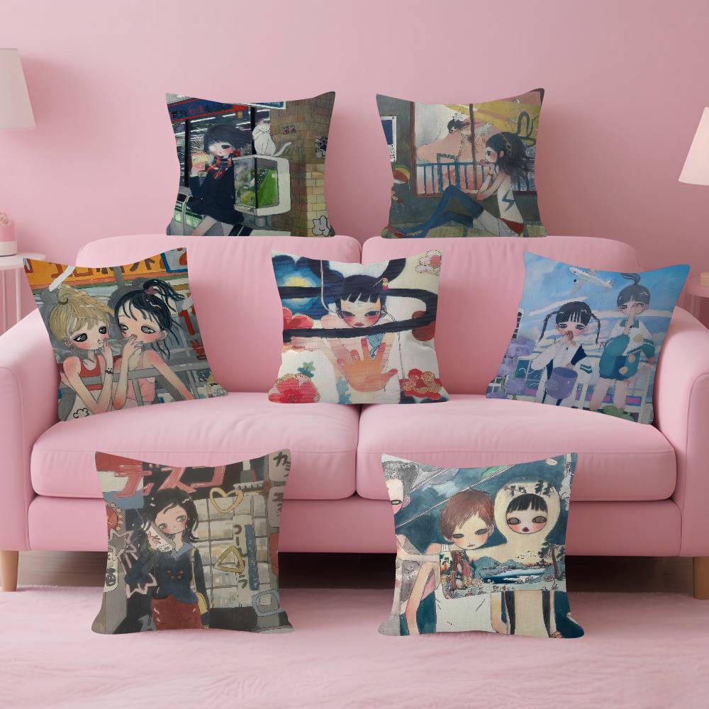 Art Aya Takano Girl  Pillow An - Aya Home Textiles review and price