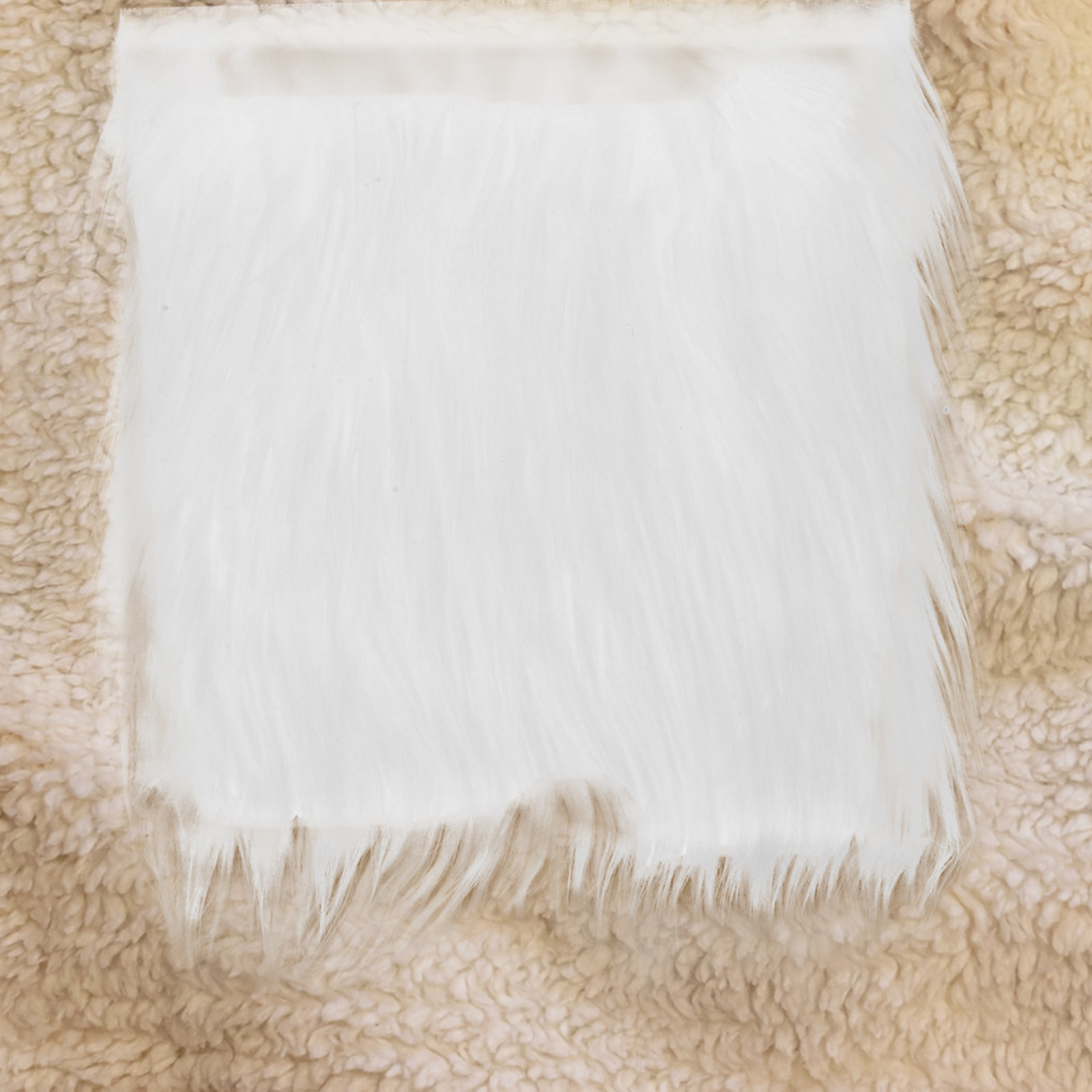 2Pcs Square Long Hair Faux Fab - Home Textiles And Decor review and price