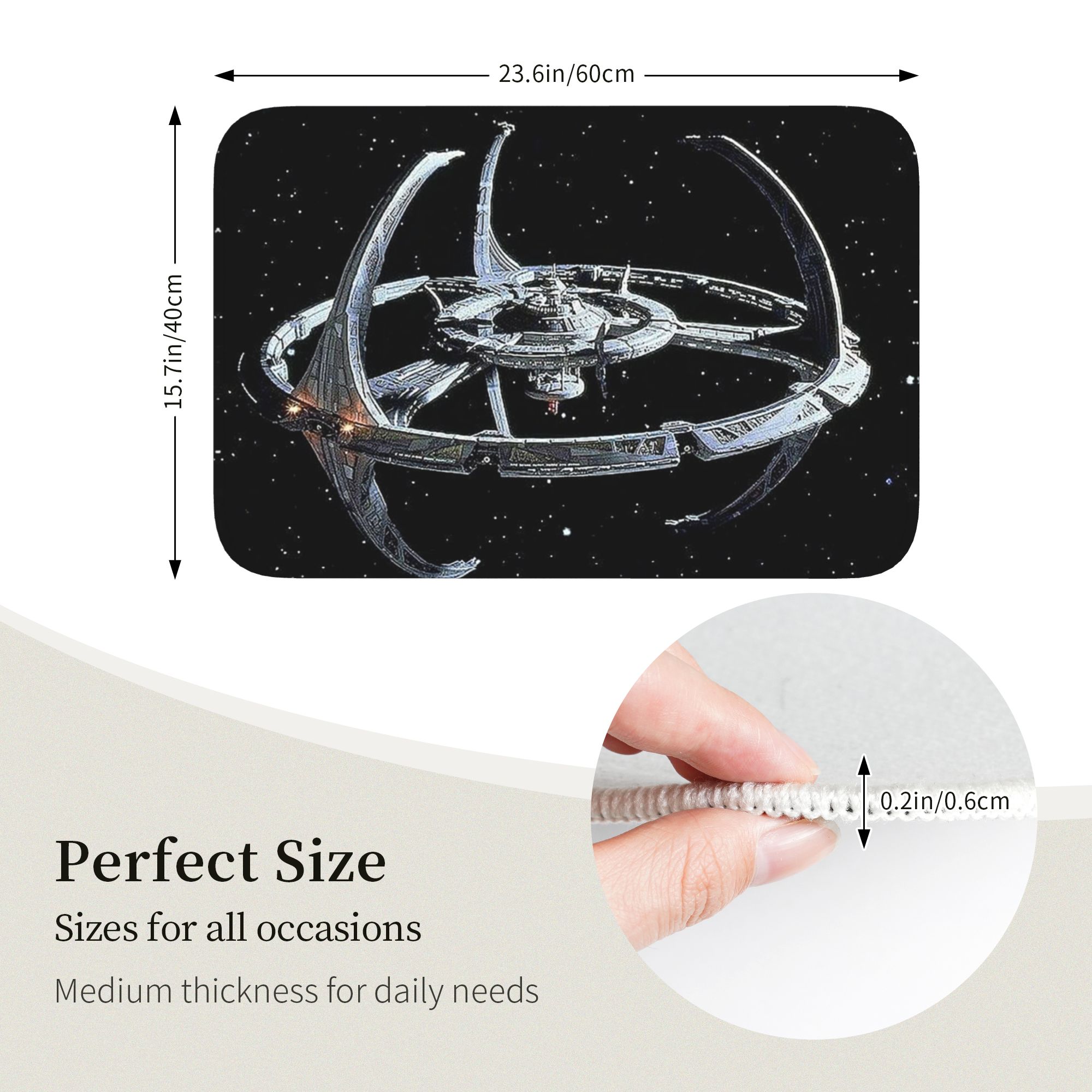 Stars Treks Deep Space Nine Lo - Home Textiles Logo review and price