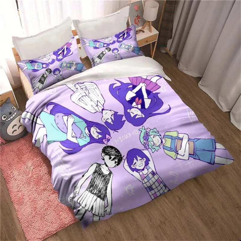 Fashion 3D Printed Anime Omori - Home Textiles Bedding review and price