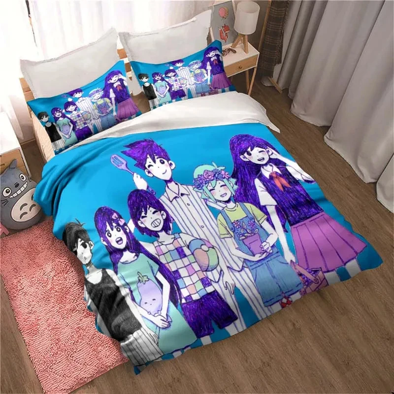 Fashion 3D Printed Anime Omori - Home Textiles Bedding review and price