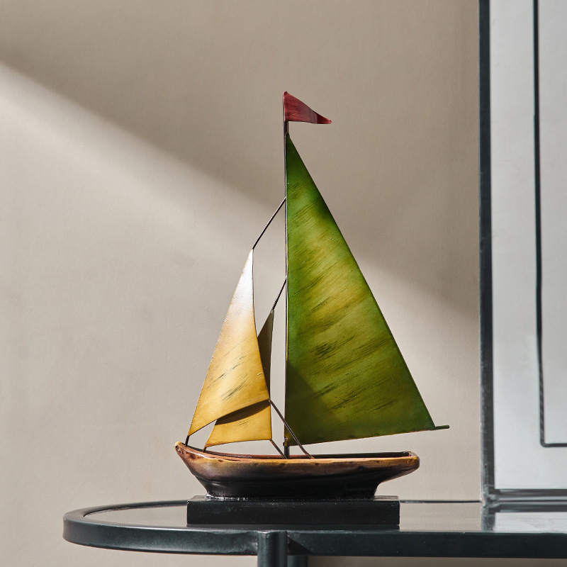 Creative Sailboat Model Orname - Xt Home Textiles review and price