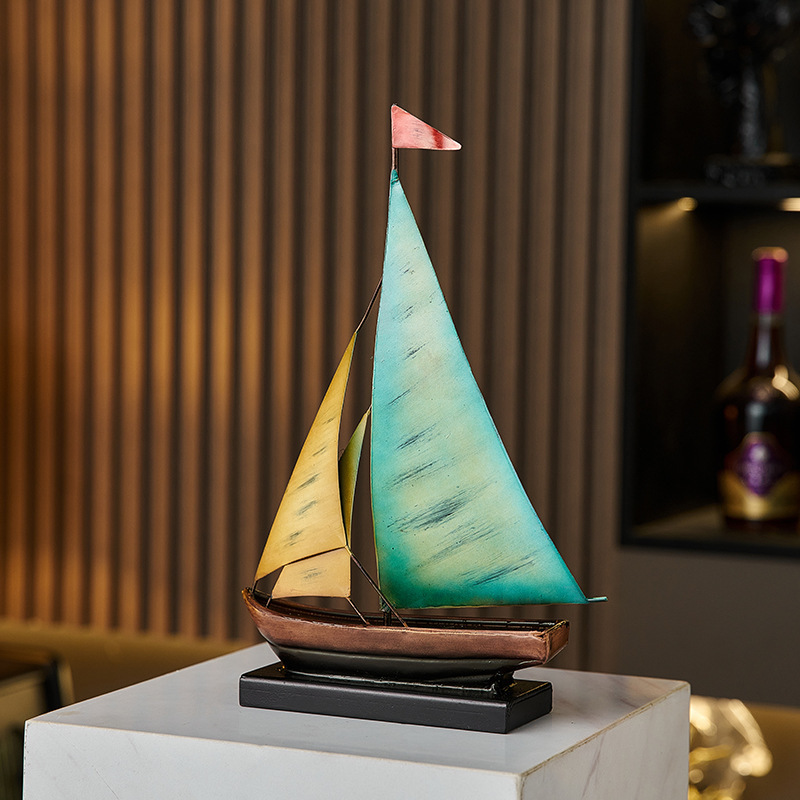 Creative Sailboat Model Orname - Xt Home Textiles review and price