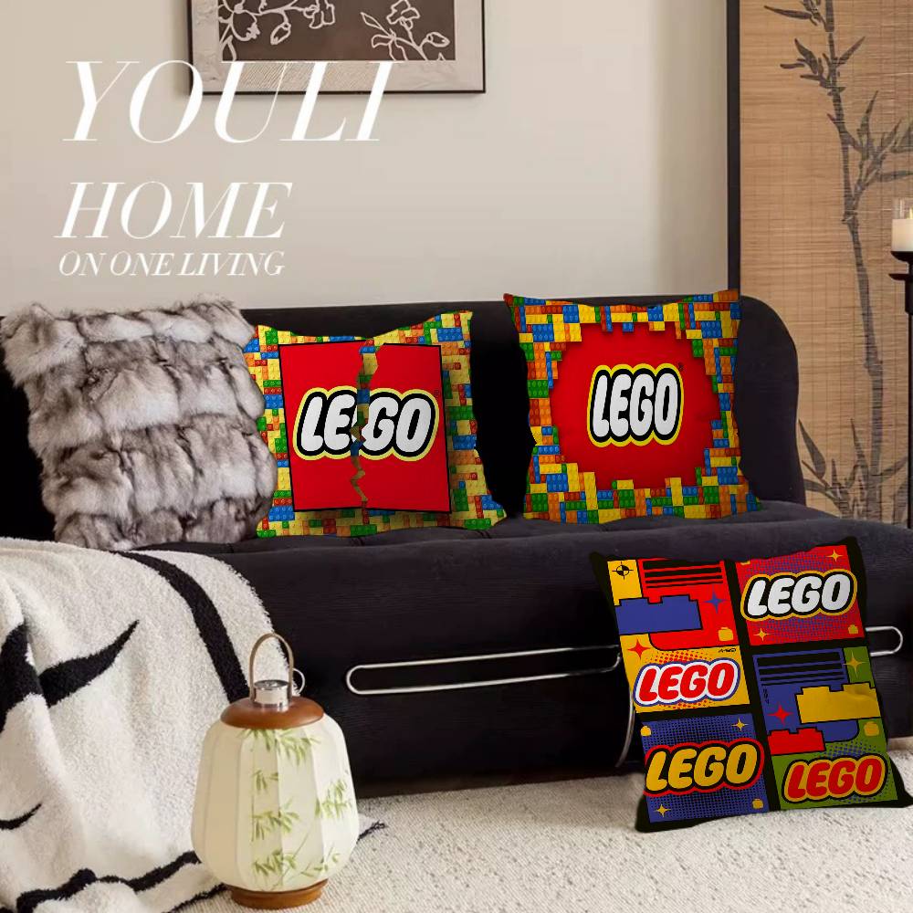 Classic L-LEGOS logo Cushion C - Home Textiles Logo review and price