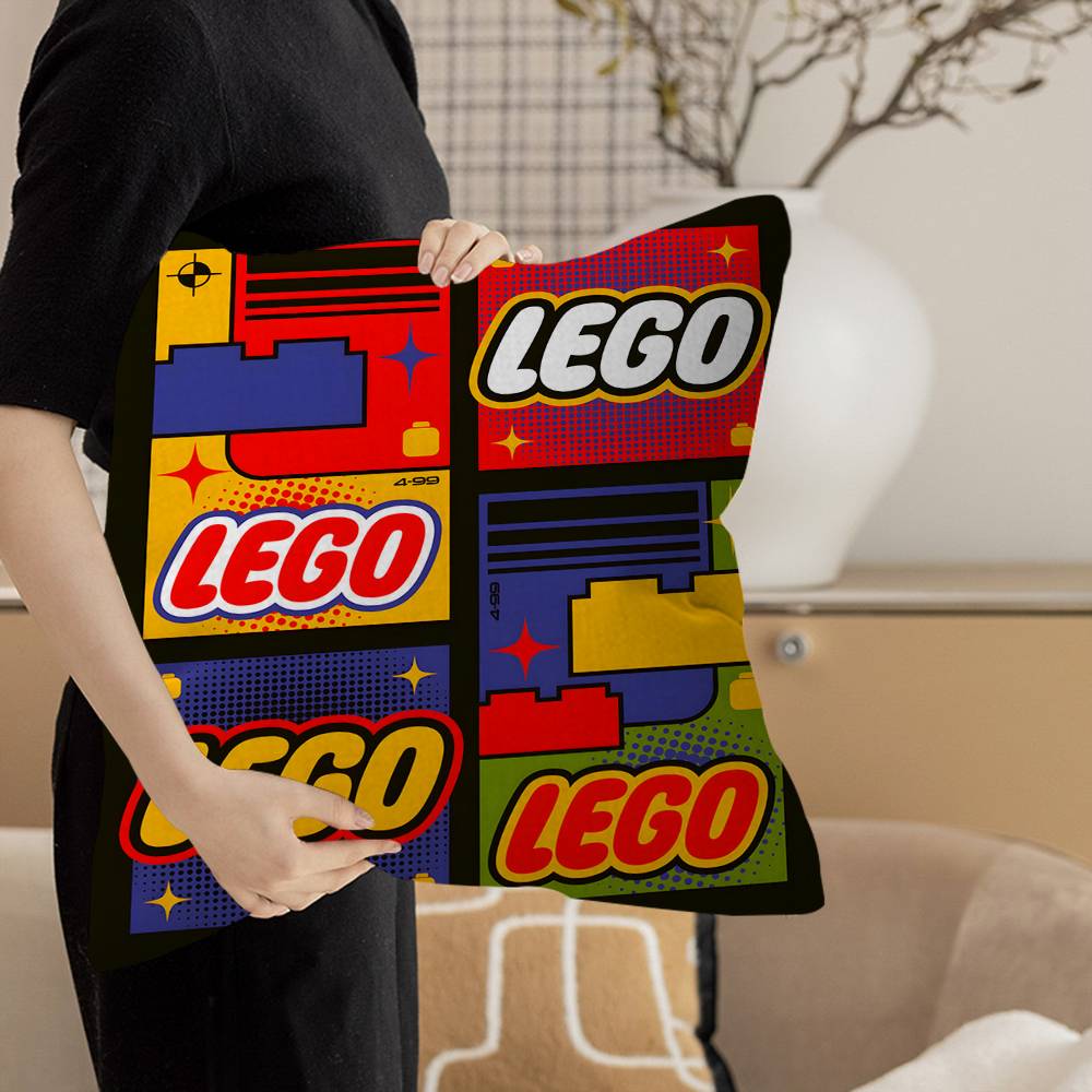 Classic L-LEGOS logo Cushion C - Home Textiles Logo review and price
