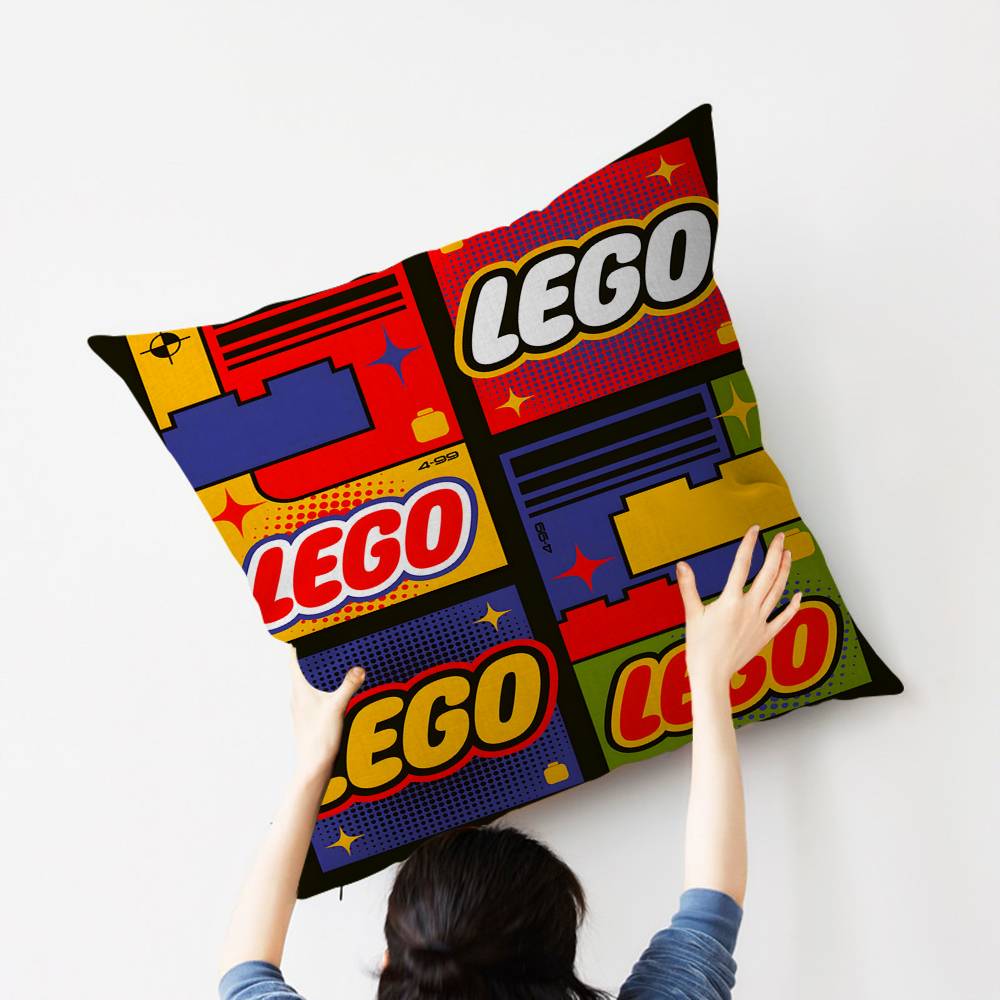 Classic L-LEGOS logo Cushion C - Home Textiles Logo review and price
