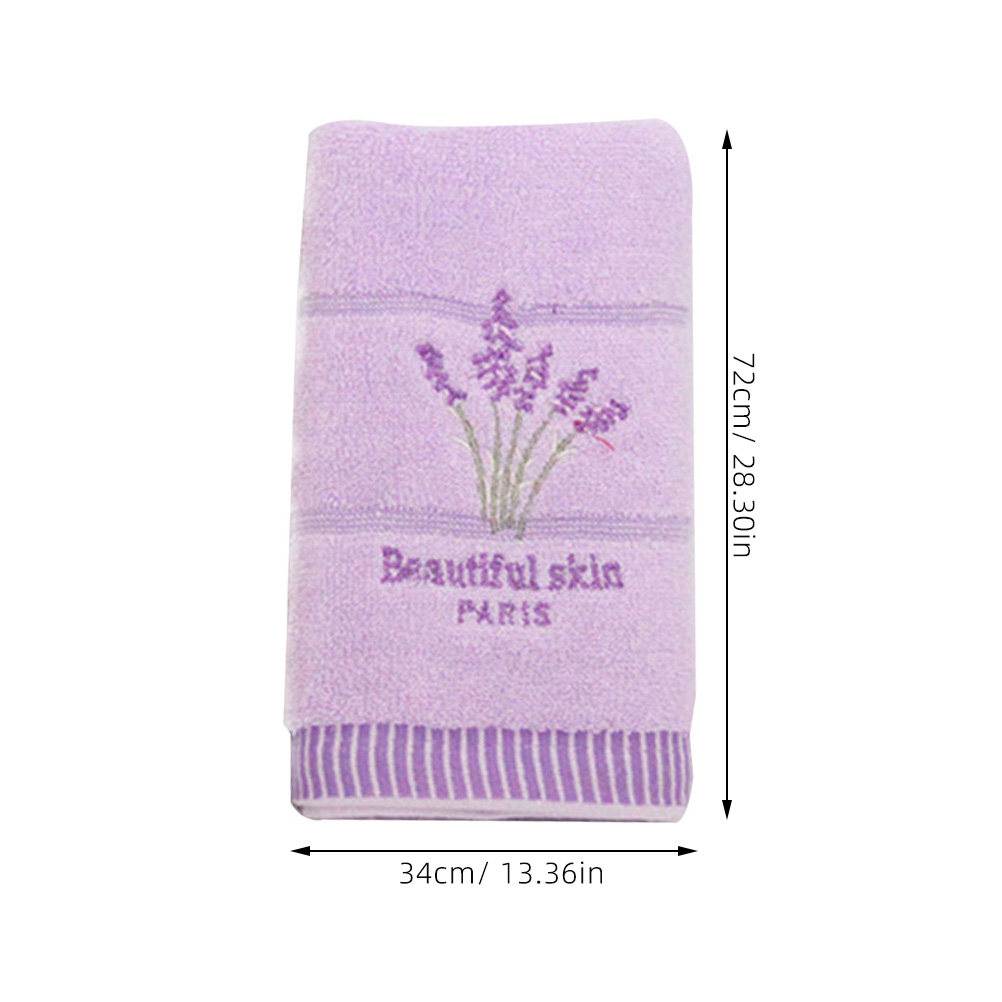 Lavender Embroidery Cotton Bat - Home Textiles Pakistan review and price