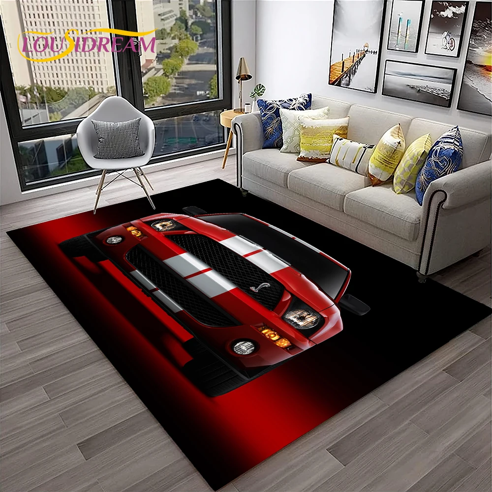 Classics Ford GTR Mustang Car  - Home Textiles Sale review and price